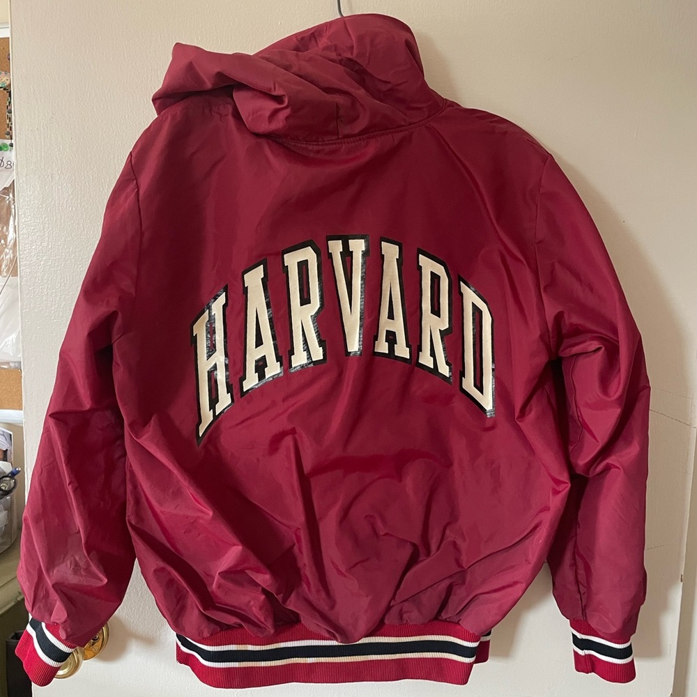 Vintage Harvard Varsity windbreaker